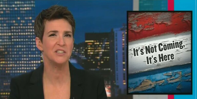Rachel Maddow: Republicans Have Already Wounded Democracy